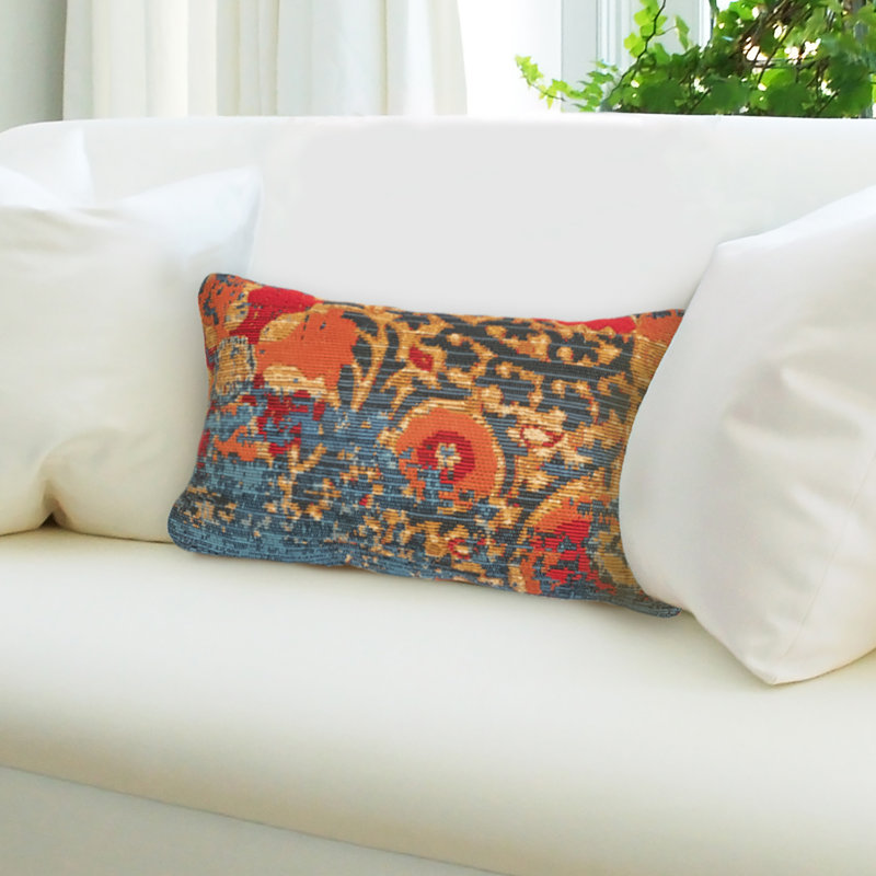 Marina Outdoor Square Pillow Cover & Insert, 12" H x 18" W