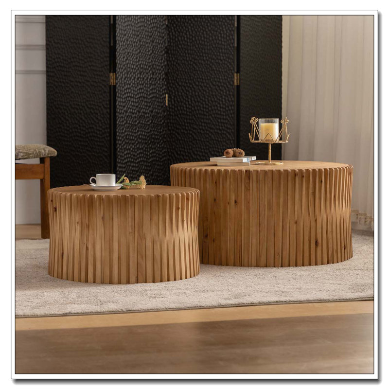 Ensemble de tables basses, Naturel