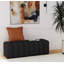 Banc d'appoint rembourré en tissu-1641895998