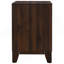 Table de chevet noyer 2 tiroirs