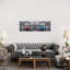 NY In Love - No Frame Panoramic Painting on Canvas-2044175801