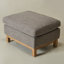 Repose-pieds rembourré en duvet d'oie Cami-782239668