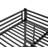 Metal Bunk Bed for Teens and Adults,Space-Saving/Noise Reduced/No Box Spring Needed, Black-1103123800