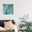 Blue Birch 1 Piece Wrapped Canvas Painting-329120020