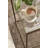 Rectangle Metal and Glass Side Table-304401907