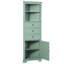 Armoire haute triangulaire avec 3 tiroirs et tablettes réglables-2058011803
