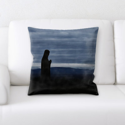Coussin statue