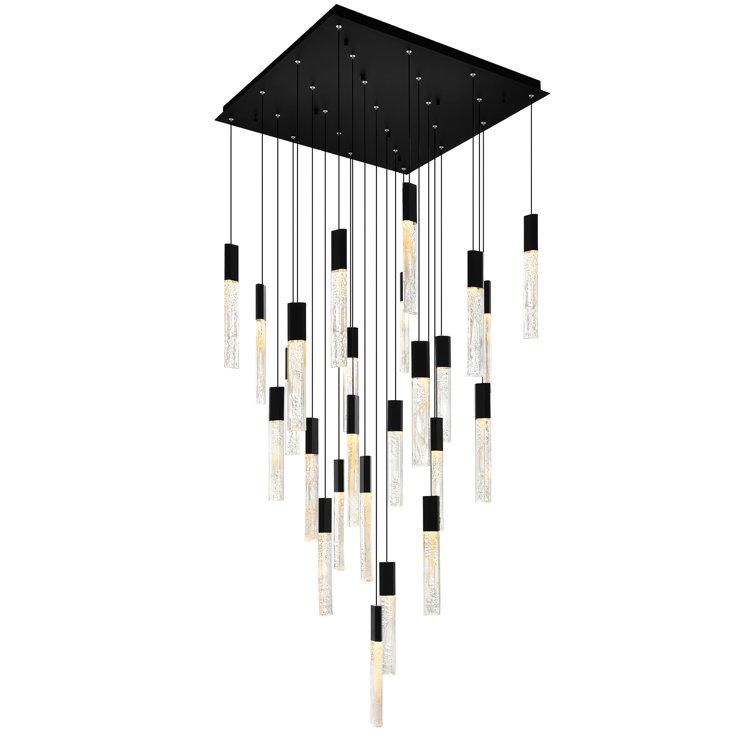 Fernada 25 - Light Dimmable LED Square Chandelier