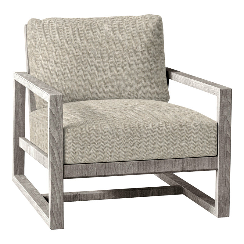 Avondale Patio Lounge Chair with Cushions, No welt + Standard fill, Oyster Teak, Perigold Arigato Morning Glory