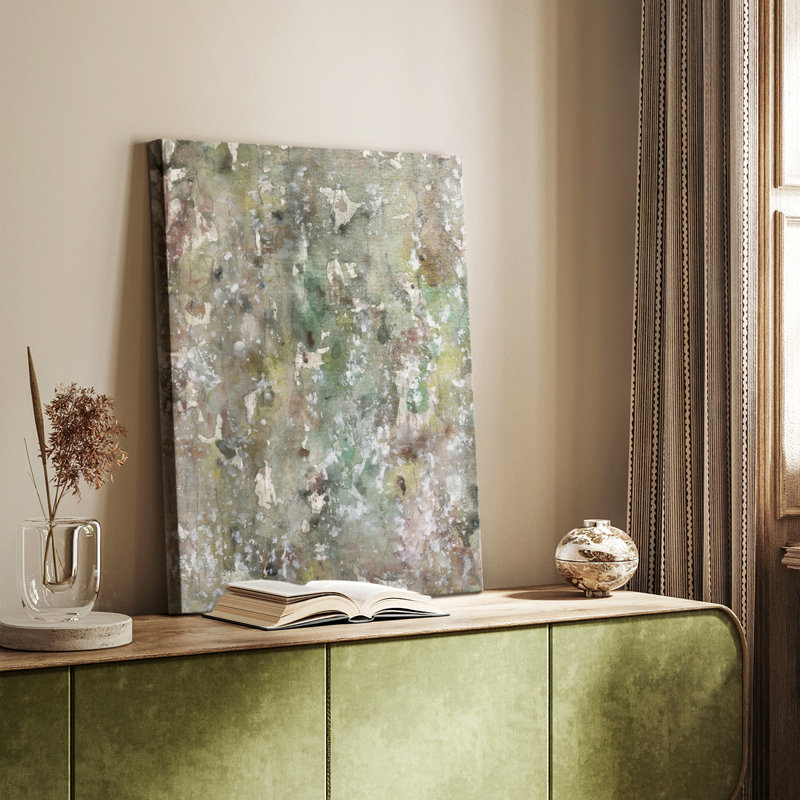 Abstract Bark I -Custom Wrapped Gallery Cavas