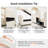 95" Upholstered L Shaped Sofa Modern Sectional-926521335