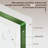 29-32" W x 72" H Width Adjustable Framed Shower Door, Left/Right Reversible Opening & Waterproof Design, ANSI-Certified Tempered Glass with Rotatable Panel, Easy Clean Coating & Stainless Steel Handle, Space-Saving for Bathrooms