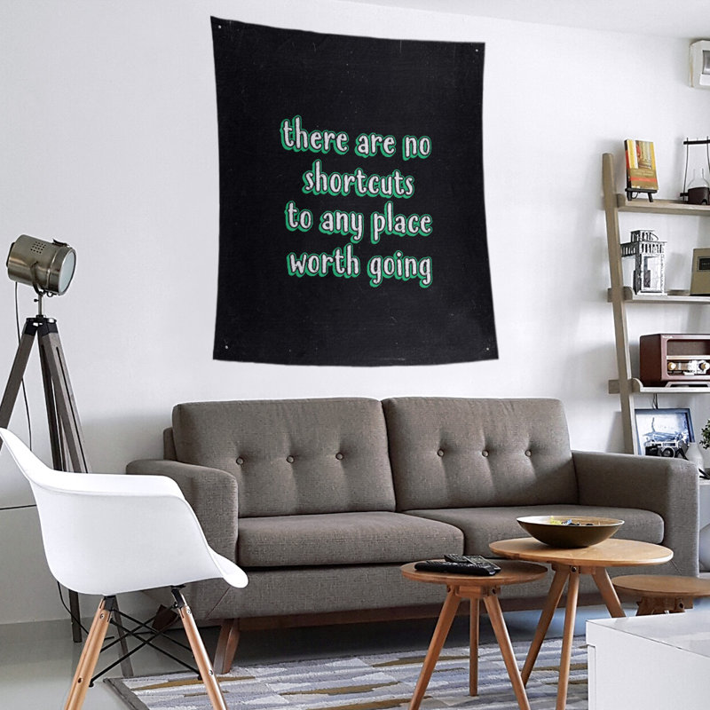 Tapisserie tableau noir en polyester pas de guillemets, H 27,5 po x l 37,5 po, Vert