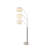 Moretz 83.5'' Brushed Steel Tree Floor Lamp