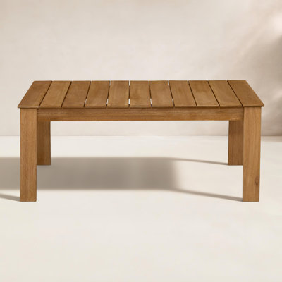 Lanie 39" Eucalyptus Outdoor Coffee Table