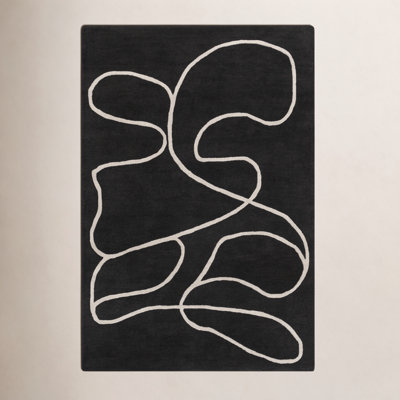 Jason Wu Meander Black Rug