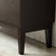 Buffet console, armoire multimédia avec tablettes réglables