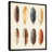 Black Floater Framed