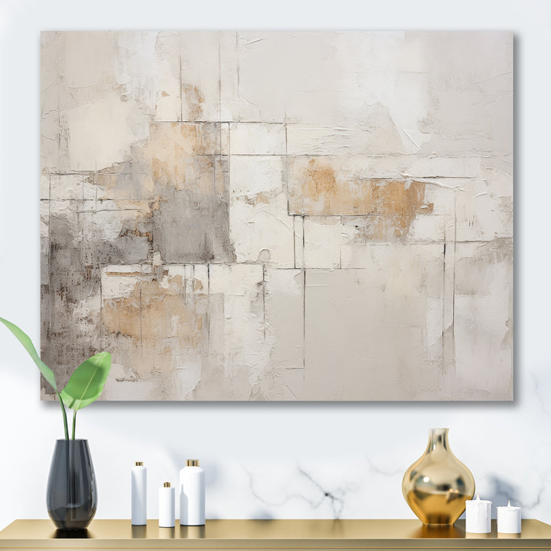 Minimalisme, art zen moderne scandinave I - Art mural moderne-scandinave, Toile tendue, H 12 po x l 20 po x P 1 po