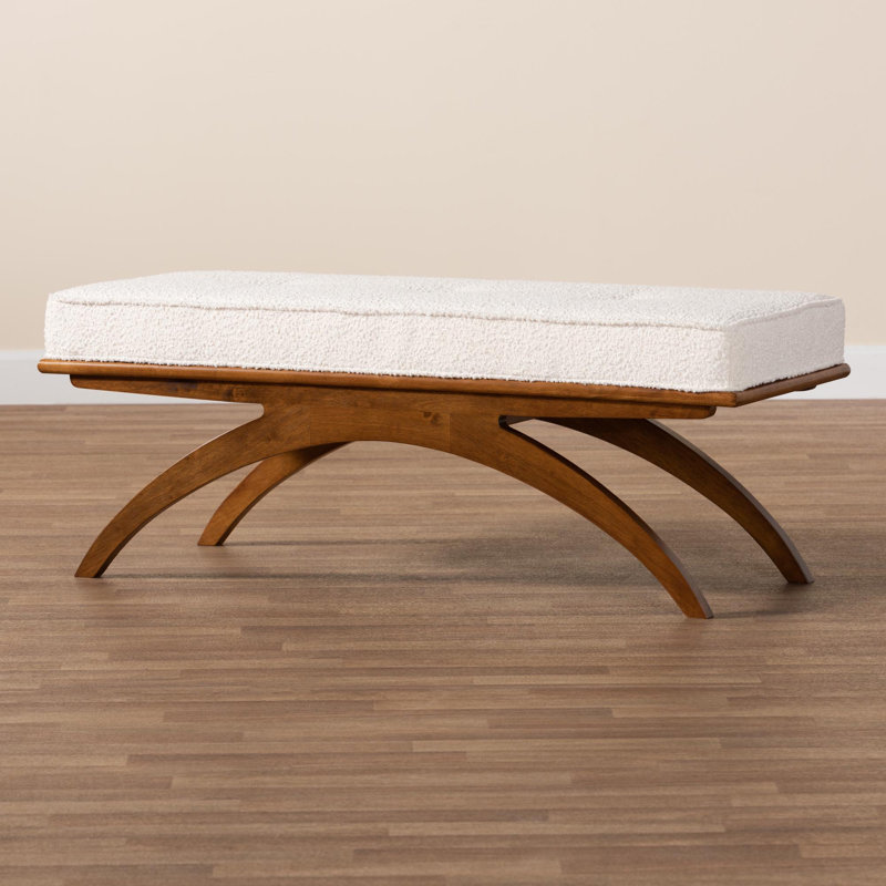 Anup Railee Bench, Cream