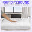 Oreiller de lit moelleux, rembourrage en duvet synthétique super doux de qualité supérieure, oreillers de lit de qualité hôtelière de luxe pour dormeur latéral-1386069770