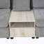 Canapé modulaire de 63,2 po avec accoudoirs de rangement et console centrale pour le salon-1354424507-1354424506