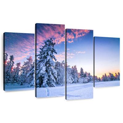 Alvord Pink Sunset At Winter