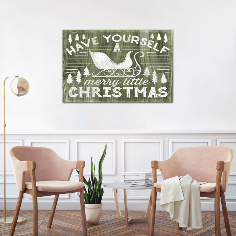 Rustic Holiday II by Laura Marshall - Wrapped Canvas Print, 101.6 cm H x 66.04 cm W x 3.175 cm D