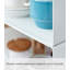 Tower Yamazaki Home Stackable Kitchen Rack, Storage Organizer Counter Shelf, Small, Stack up to Two-46492098-46492096
