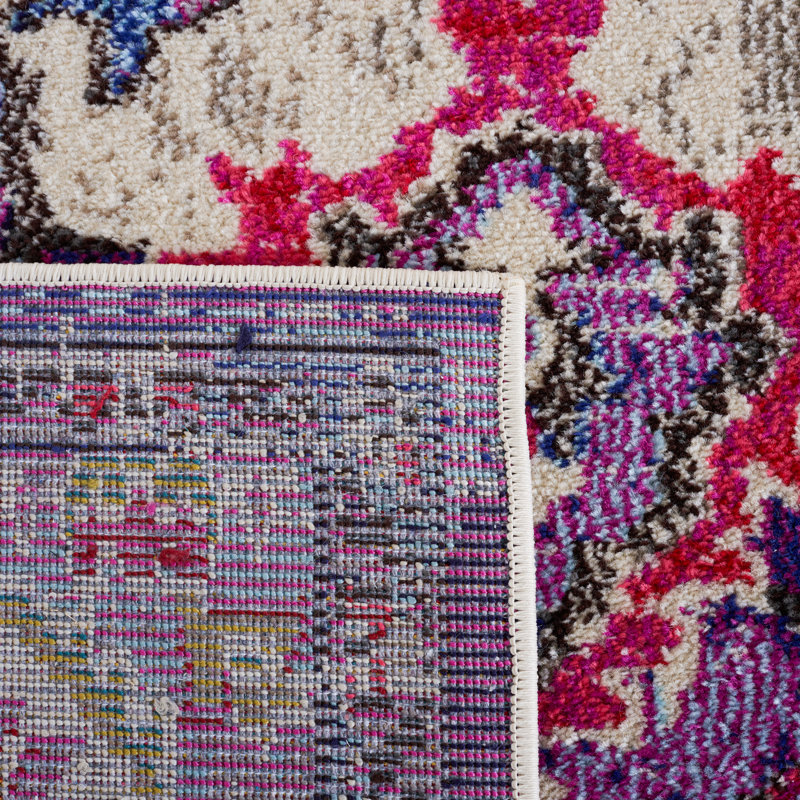 Damaris Oriental Area Rug, Rectangle 66 x 122cm