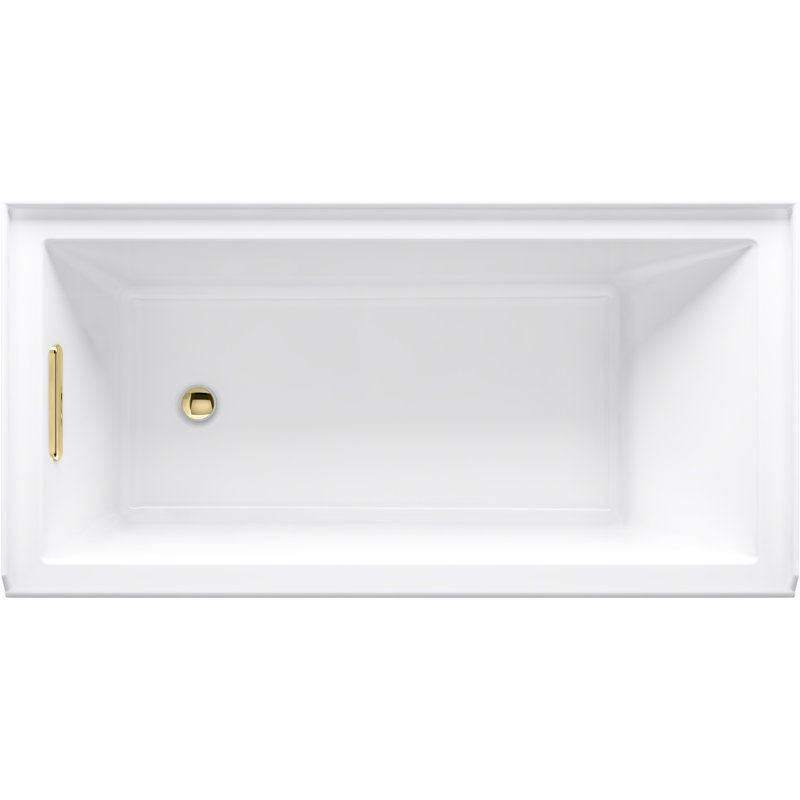 Clearflo Slotted 1.5" Leg Tub Drain with Overflow, Polished Chrome
