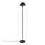 Lampe sur pied industrielle, structure en métal brun rétro, 20 x 20 x 55,1 pouces | Douille E14, 40 W maximum (ampoule non incluse) | Éclairage de maison élégant pour le salon et le bureau, classé IP20, design industriel élégant-1033956522-1033956524