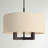 Litzy 4 - Light Dimmable Drum Chandelier