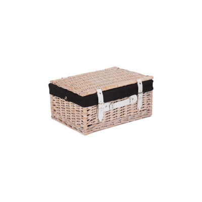 Wicker Basket with Lining