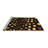Reppond Contemporary 363 Brown Machine Washable Area Rugs-764842404