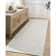 Kayson Moroccan Flatweave Area Rug in Cream