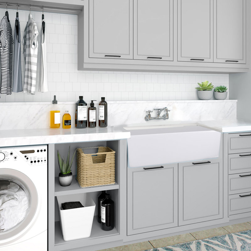 Cape 30.25'' L Single Basin Kitchen Sink