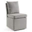 Chaise d'appoint à roulettes Wrentham Burney-1151694470
