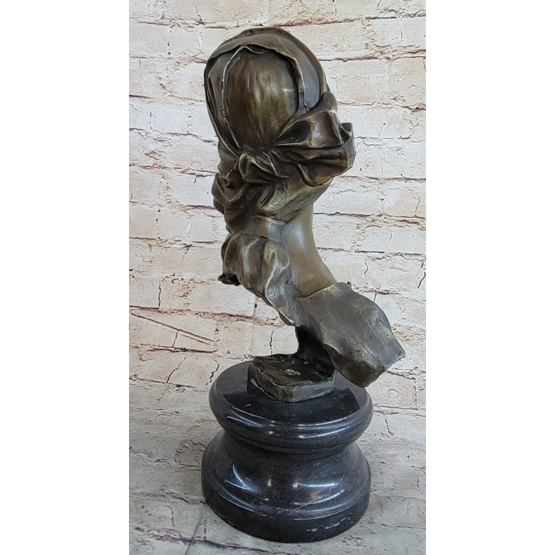 Statue buste Pierro Maiden