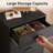 Ioannes 4-Drawer Wood Dresser for Bedroom, Black Dresser with Sturdy Metal Frame, Modern Chest of Drawers For Closet, Entryway, Hallway-85646370