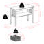Ensemble de console 4 pièces Apollonie
