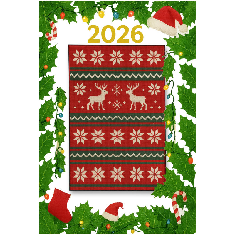 Tapis décoratif tissé crème Mosso, 2'6" x 4'11"
