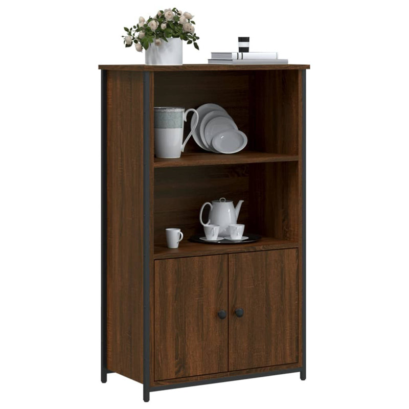 Milar 62cm Sideboard, Brown Oak Look