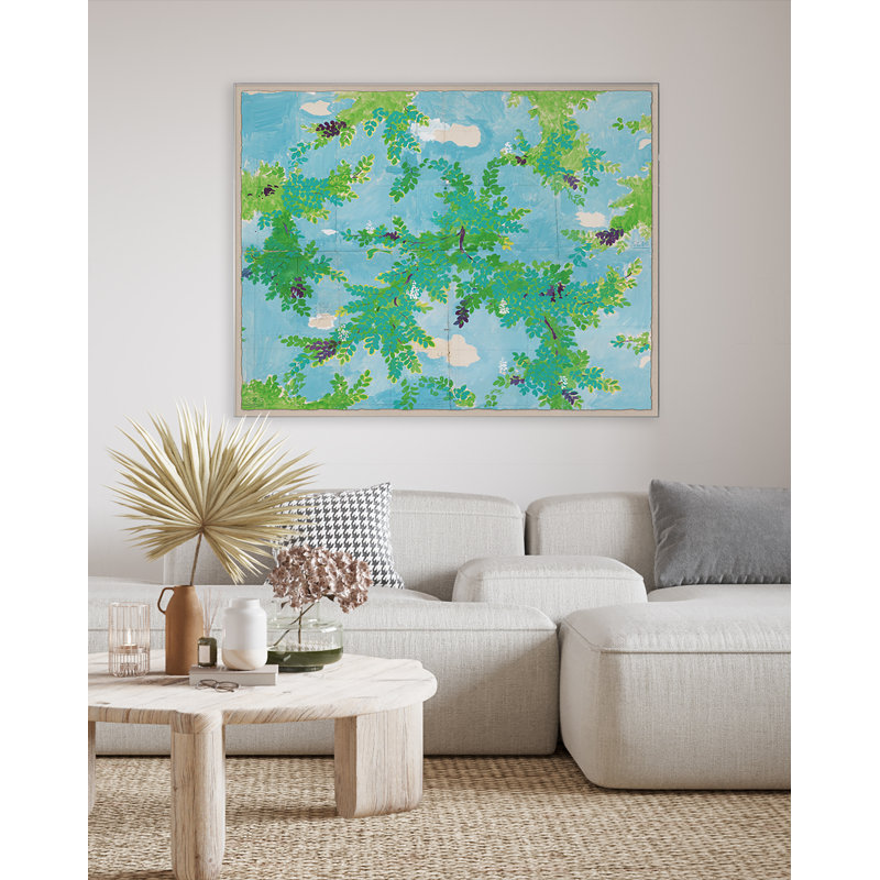 Skylight Print by Paule Marrot, Acrylic Box, 44" H x 56" W x 1.25" D