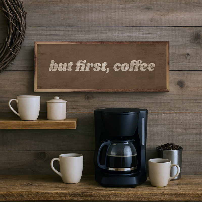 But But Coffee, H 4 po x l 12 po