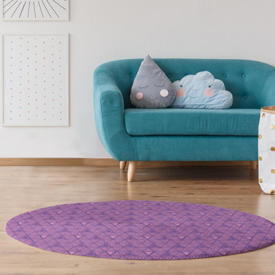 Chenille Geometric Indoor Rug