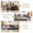 3-In-1 Convertible Sofa Bed-1759474502