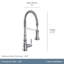 Moen Weymouth Pre-Rinse Spring Pull-Down Single Handle Kitchen Faucet-867027892-932585840