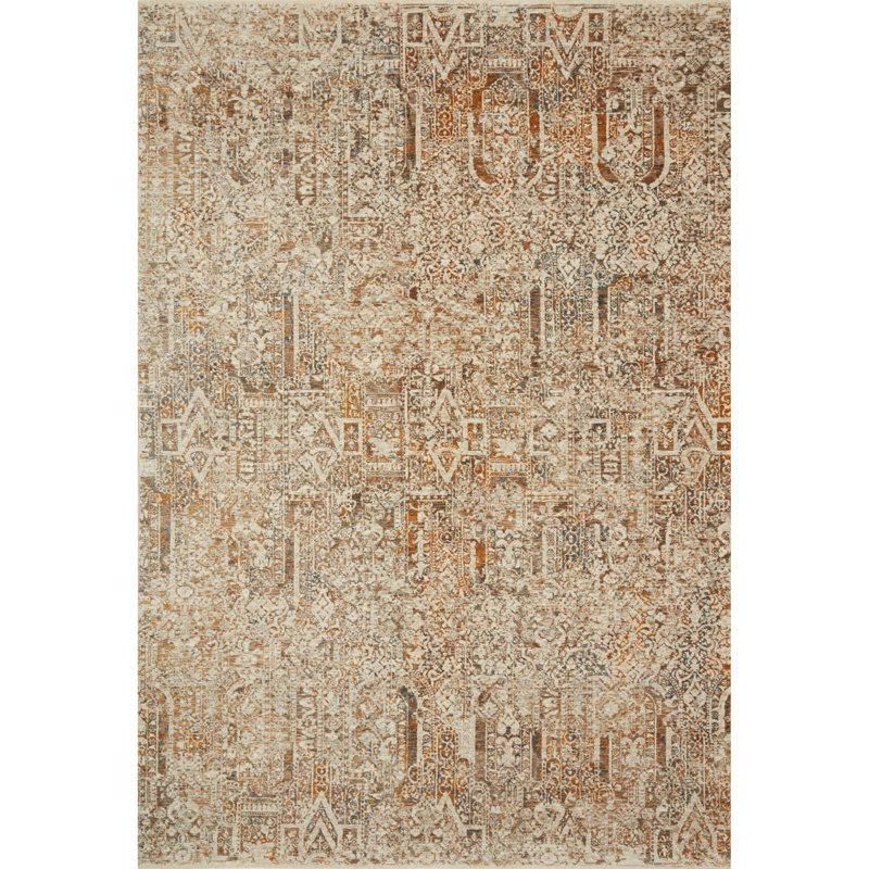Varena Oriental Indoor Rug, Rectangle 5'3" x 7'9"
