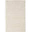 Tapis ivoire en laine tissé à plat à la main Martino-2061882344